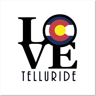 LOVE Telluride Colorado Posters and Art